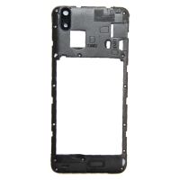 Средняя часть корпуса для Fly Life Compact в сборе с антеннами, стеклом камеры и динамиком <черный> (оригинал) ― Nsk.OnlineBazar.su