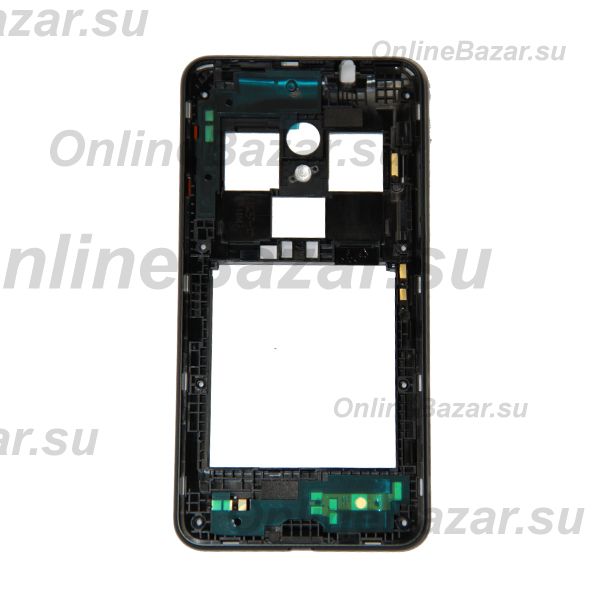 Средняя часть корпуса для HTC Desire 700 Dual Sim <черный> (оригинал) ― Nsk.OnlineBazar.su
