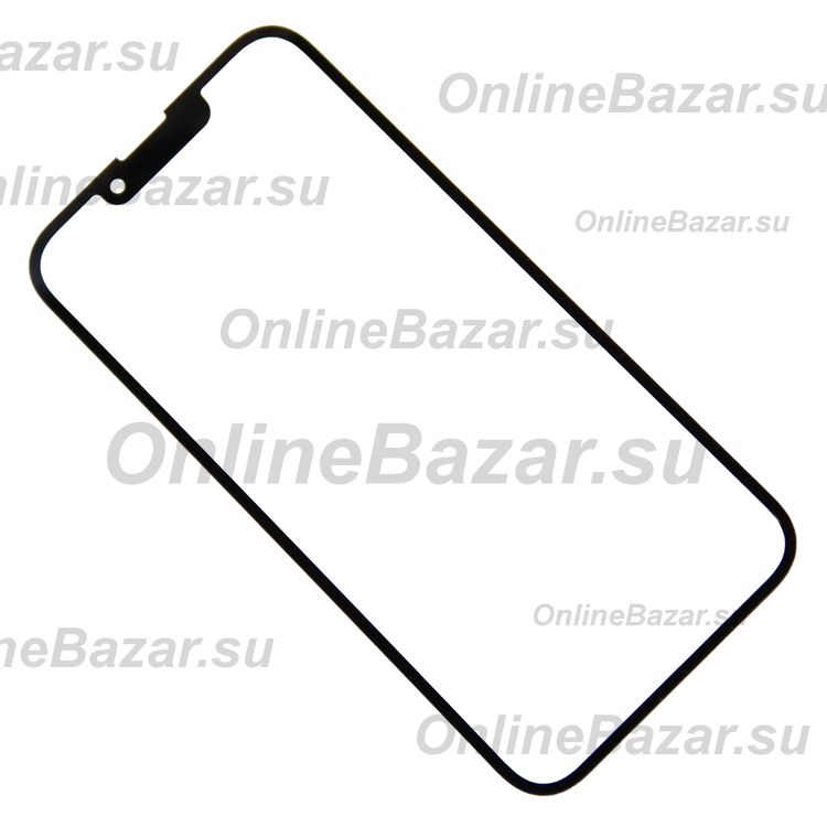 Стекло для Apple iPhone 13 Pro в сборе с OCA пленкой <черный> ― Nsk.OnlineBazar.su