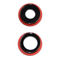 Стекло камеры для Apple iPhone 11 в рамке <красный> ― Nsk.OnlineBazar.su