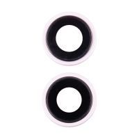 Стекло камеры для Apple iPhone 15 Plus (комплект 2 шт.) <розовый> ― Nsk.OnlineBazar.su