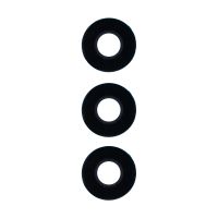 Стекло камеры для Huawei Honor 400 Lite (комплект 3 шт.) <черный> ― Nsk.OnlineBazar.su