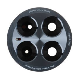 Стекло камеры для Infinix Zero 40 5G (X6861) <черный>