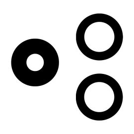 Стекло камеры для Samsung SM-S721B (Galaxy S24 FE) (комплект 3 шт.) <черный>