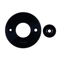 Стекло камеры для Xiaomi Redmi A3 (комплект 2 шт.) <черный> ― Nsk.OnlineBazar.su