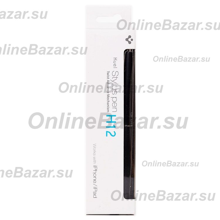 Стилус для iPhone, iPad SGP Stylus Pen Kuel H12 <черный> ― Nsk.OnlineBazar.su