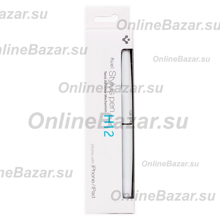 Стилус для iPhone, iPad SGP Stylus Pen Kuel H12 <белый> ― Nsk.OnlineBazar.su