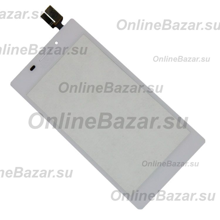 Тачскрин для Sony D2403 (Xperia M2 Aqua) <белый> ― Nsk.OnlineBazar.su