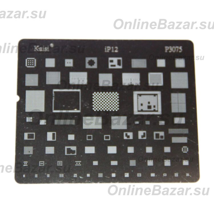 Трафарет BGA для Apple iPhone 12 ― Nsk.OnlineBazar.su
