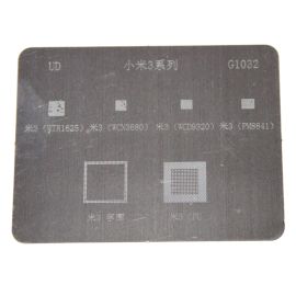 Трафарет BGA G1032 (микросхемы PM8841, WTR1625, WCN3680, WCD9320)