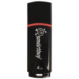 Карта памяти USB 4 Gb Smart Buy Crown <черный>