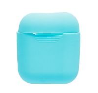 Чехол для кейса наушников Apple AirPods силиконовый тонкий <мятный> ― Nsk.OnlineBazar.su