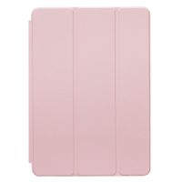 Чехол для Apple iPad 9 10.2 (2021) кожзам + смарт панель <розовый песок> ― Nsk.OnlineBazar.su