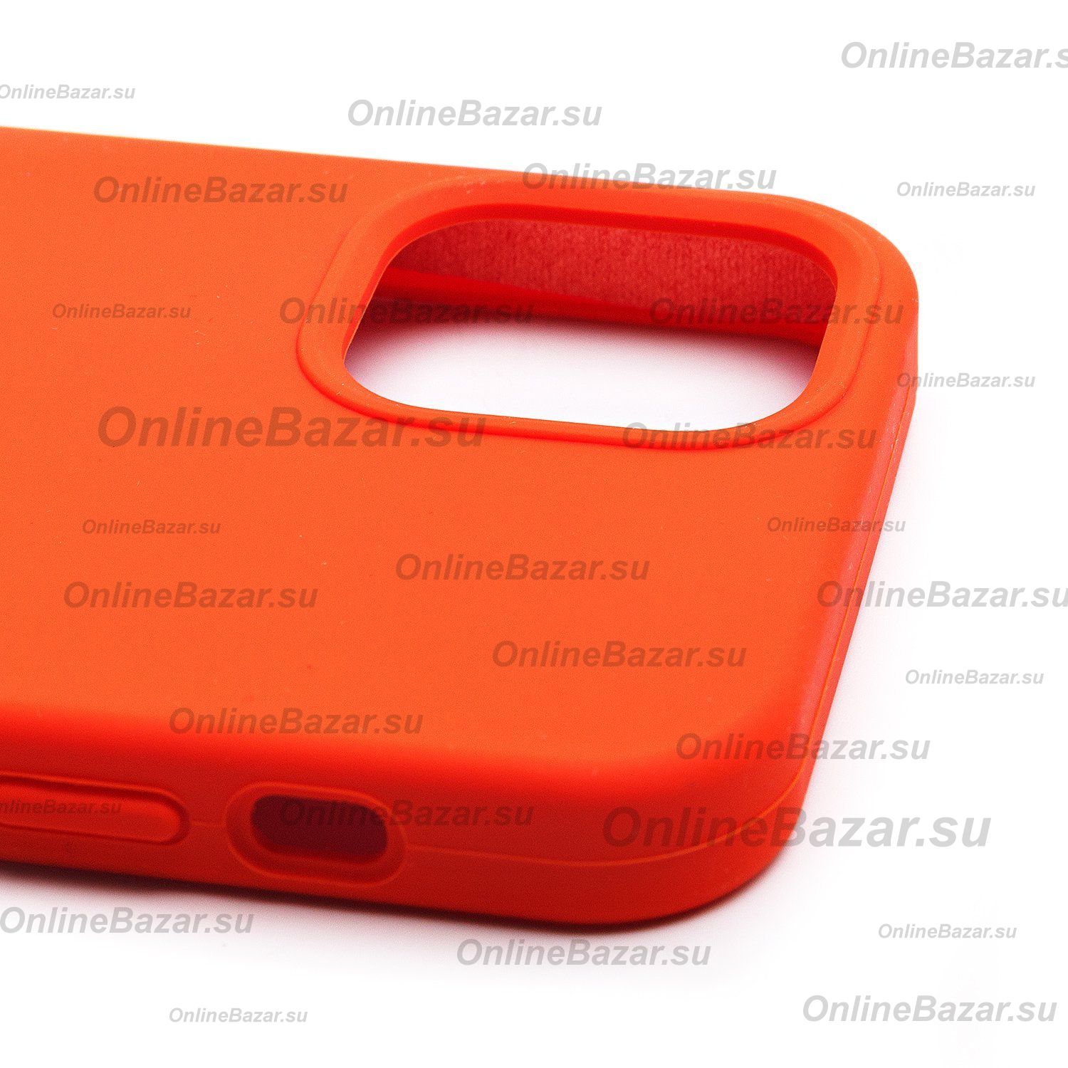 Чехол для Apple iPhone 12 mini силиконовый Soft Touch <оранжевый> (премиум) ― Nsk.OnlineBazar.su