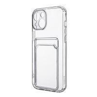 Чехол для Apple iPhone 14 Plus PromiseMobile силиконовый с картхолдером <прозрачный> ― Nsk.OnlineBazar.su