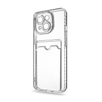 Чехол для Apple iPhone 15 PromiseMobile силиконовый с картхолдером <прозрачный> ― Nsk.OnlineBazar.su