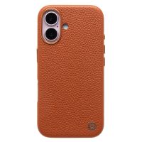 Чехол для Apple iPhone 16 натуральная кожа зернистая MagSafe <коричневый> ― Nsk.OnlineBazar.su