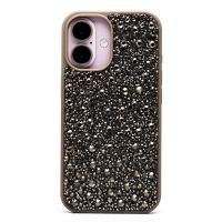 Чехол для Apple iPhone 16 пластиковый POSH SHINE капли дождя <серый> ― Nsk.OnlineBazar.su