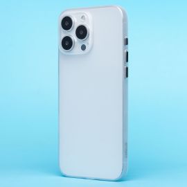 Чехол для Apple iPhone 16 Pro Max пластиковый Coblue Matte <прозрачно-белый>