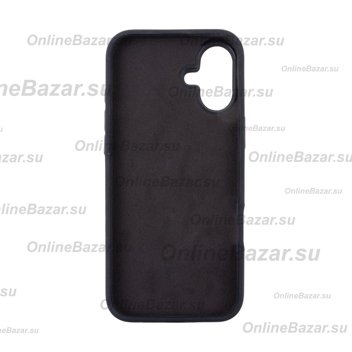 Чехол для Apple iPhone 16 PromiseMobile силиконовый Soft Touch <черный> ― Nsk.OnlineBazar.su