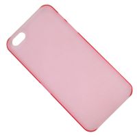 Чехол для Apple iPhone 5 задняя крышка пластик <прозрачно-розовый> ― Nsk.OnlineBazar.su