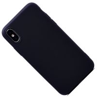 Чехол для Apple iPhone Xs силиконовый Soft Touch 2 <черный> ― Nsk.OnlineBazar.su