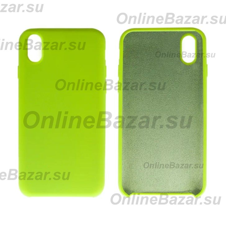 Чехол для Apple iPhone Xs Max PromiseMobile силиконовый Soft Touch <зеленый> ― Nsk.OnlineBazar.su