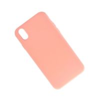 Чехол для Apple iPhone Xs PromiseMobile силиконовый Soft Touch <грейпфрут> ― Nsk.OnlineBazar.su