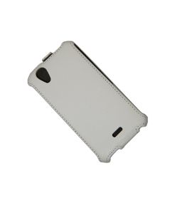 Чехол для Explay Air флип кожзам №1 <белый>