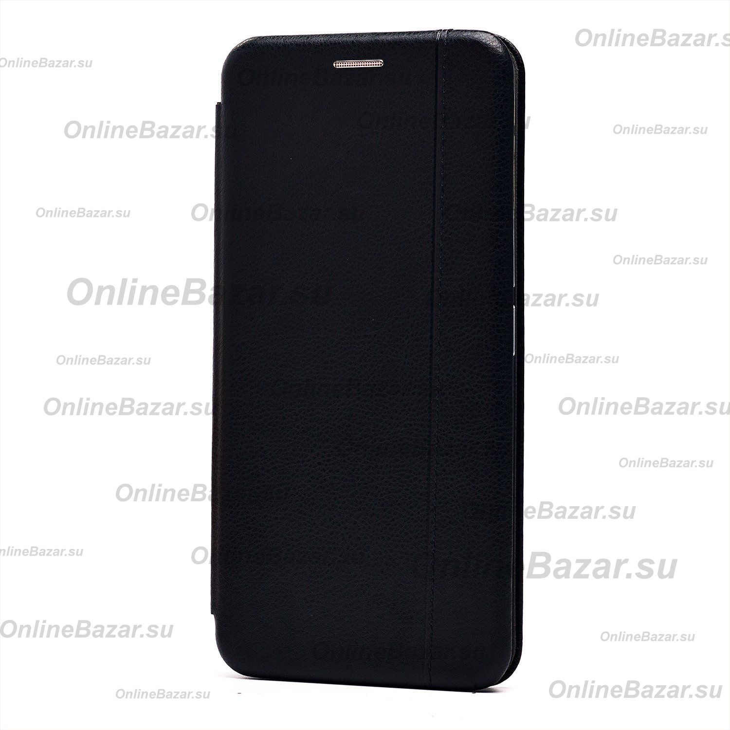 Чехол для Honor 200 (ELI-NX9) флип боковой кожзам №3 <черный> ― Nsk.OnlineBazar.su