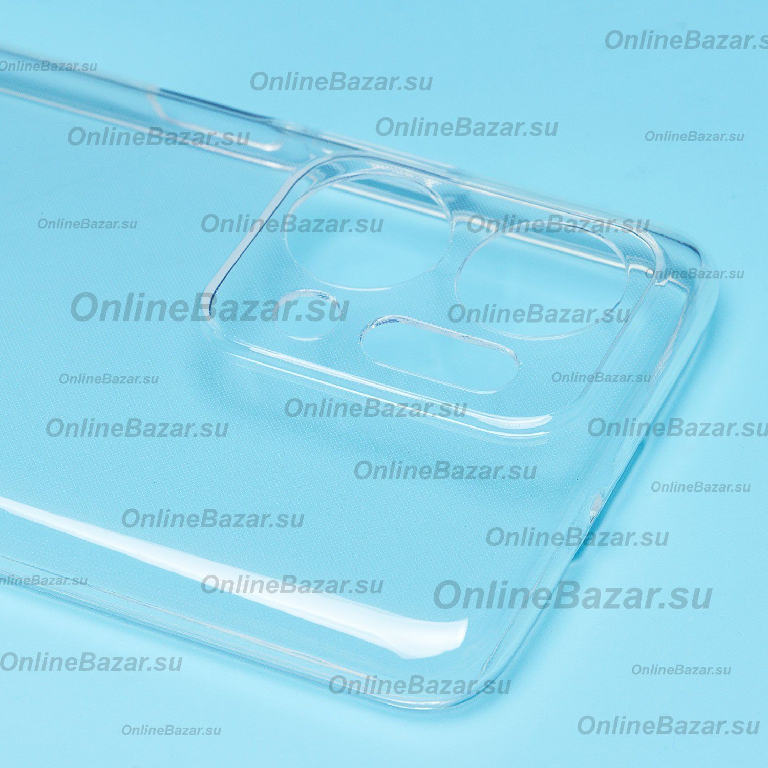 Чехол для Huawei Honor X7a силиконовый ультратонкий <прозрачный> ― Nsk.OnlineBazar.su