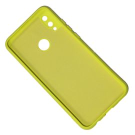Чехол для Honor 10 Lite (HRY-LX1) силиконовый Soft Touch 4 <желтый>