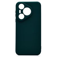 Чехол для Huawei Pura 70 силиконовый Soft Touch 4 <темно-зеленый> ― Nsk.OnlineBazar.su
