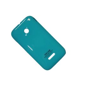 Чехол для Huawei U8685D (Ascend Y210) задняя крышка пластик лакированный SGP Case Ultra Slider <голубой>