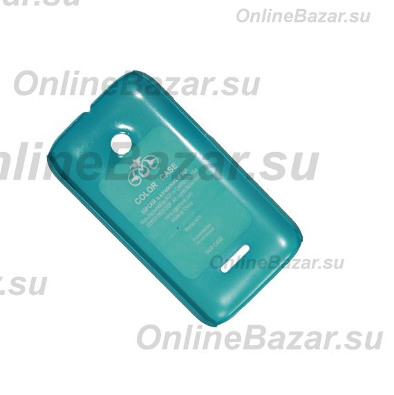 Чехол для Huawei U8685D (Ascend Y210) задняя крышка пластик лакированный SGP Case Ultra Slider <голубой> ― Nsk.OnlineBazar.su