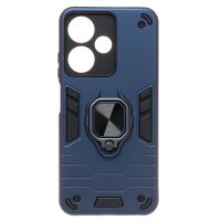 Чехол для Infinix Hot 30i (X669D) силиконовый противоударный с кольцом <синий> ― Nsk.OnlineBazar.su