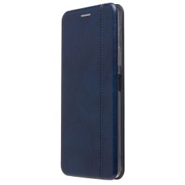 Чехол для Infinix Hot 50 (X6882) флип боковой кожзам №3 <синий>