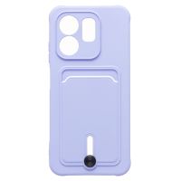 Чехол для Infinix Hot 50i (X6531B) силиконовый с картхолдером №4 <светло-фиолетовый> ― Nsk.OnlineBazar.su