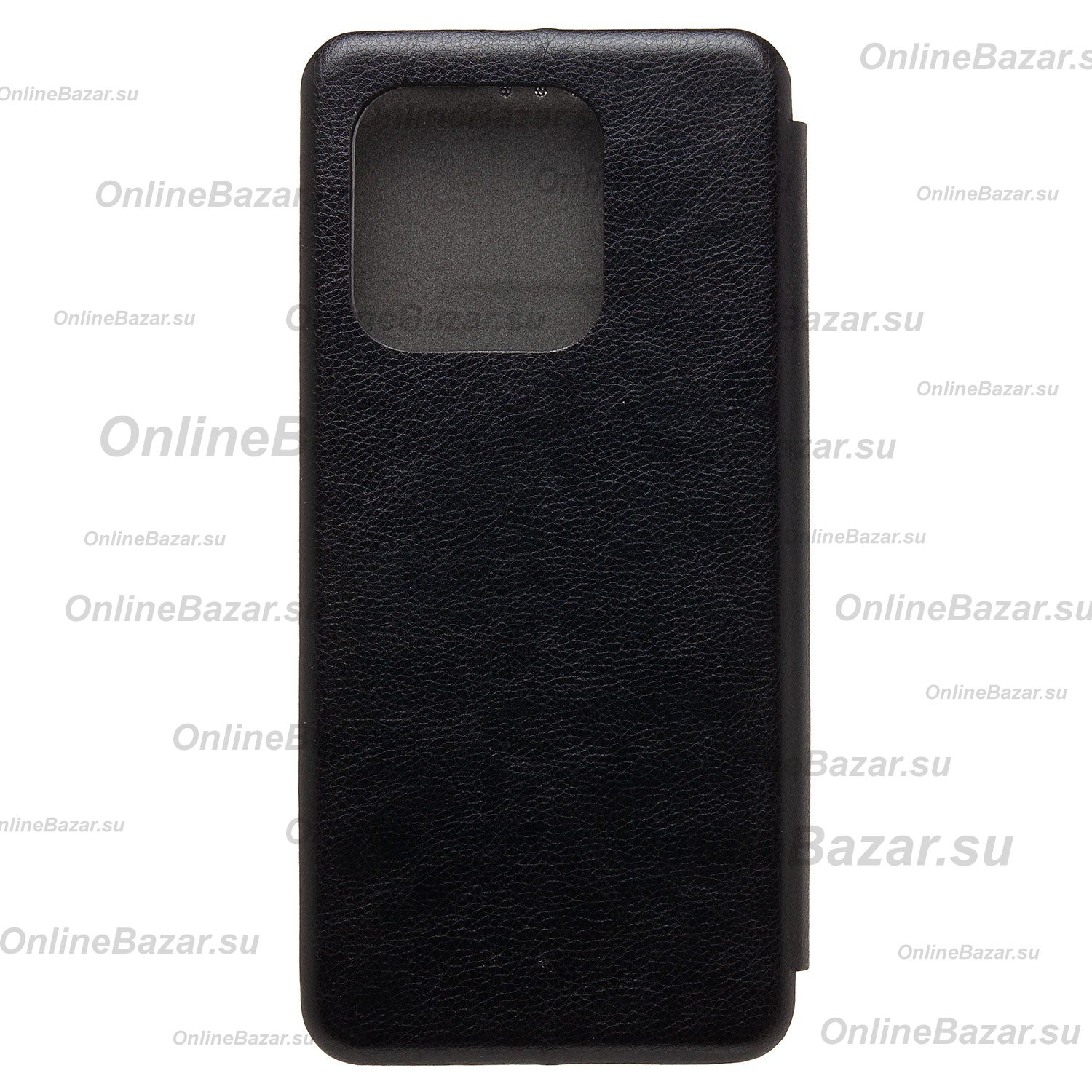 Чехол для Infinix Hot 50i (X6531B) флип боковой кожзам №3 <черный> ― Nsk.OnlineBazar.su