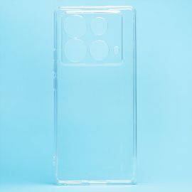 Чехол для Infinix Note 40 (X6853) силиконовый ультратонкий <прозрачный>