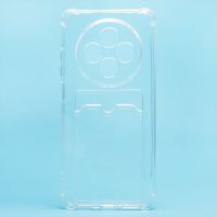 Чехол для Oppo Reno 12 F силиконовый с картхолдером №2 <прозрачный> ― Nsk.OnlineBazar.su