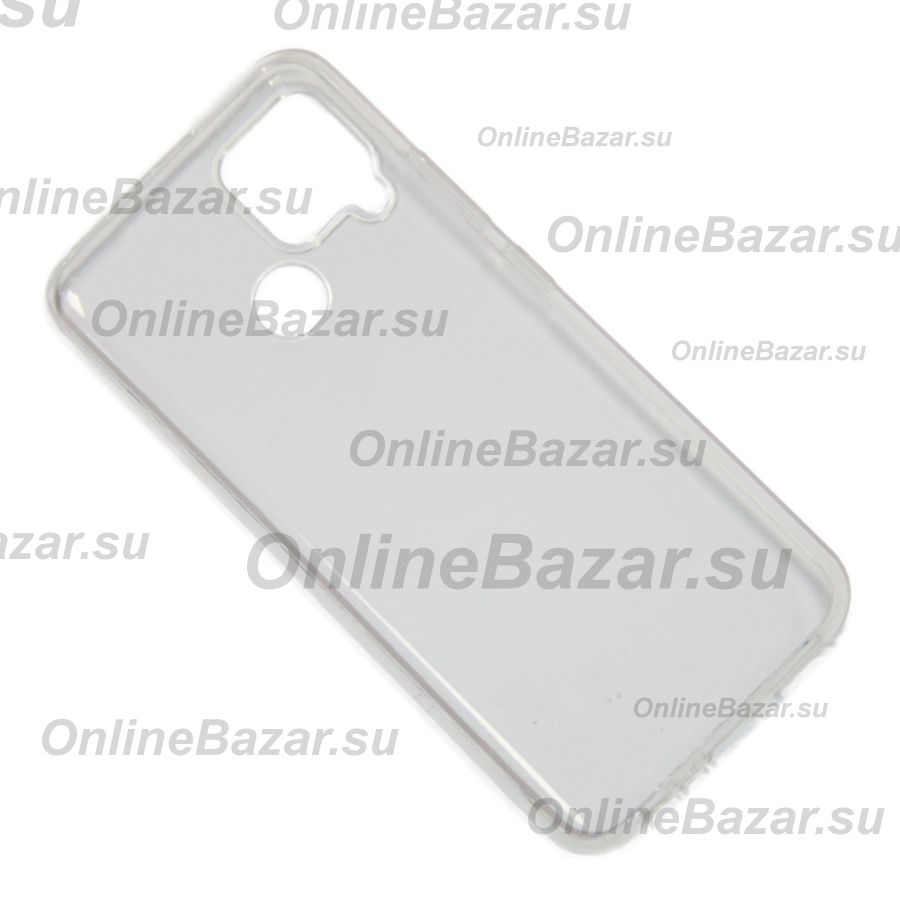 Чехол для Realme C15 силиконовый ультратонкий <прозрачный> ― Nsk.OnlineBazar.su