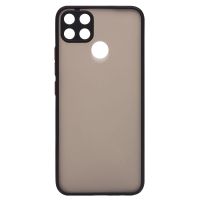 Чехол для Realme RMX3195 пластиковый с окантовкой <черный> ― Nsk.OnlineBazar.su