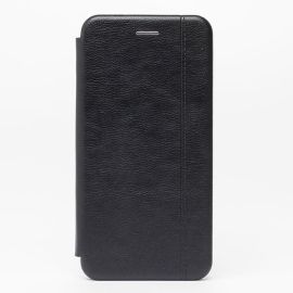 Чехол для Samsung SM-A127F (Galaxy A12 Nacho) флип боковой кожзам №3 <черный>