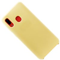 Чехол для Samsung SM-A305F (Galaxy A30) силиконовый Soft Touch <лимонный> (премиум) ― Nsk.OnlineBazar.su