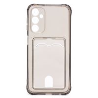 Чехол для Samsung SM-A245F (Galaxy A24) силиконовый с картхолдером №2 <черный> ― Nsk.OnlineBazar.su