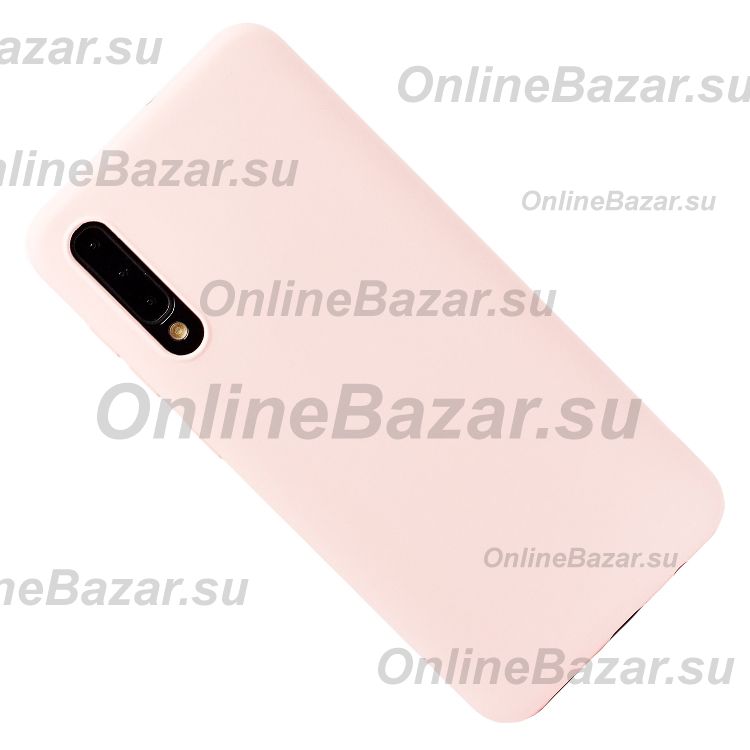 Чехол для Samsung SM-A505F (Galaxy A50) силиконовый Soft Touch 2 <светло-розовый> ― Nsk.OnlineBazar.su