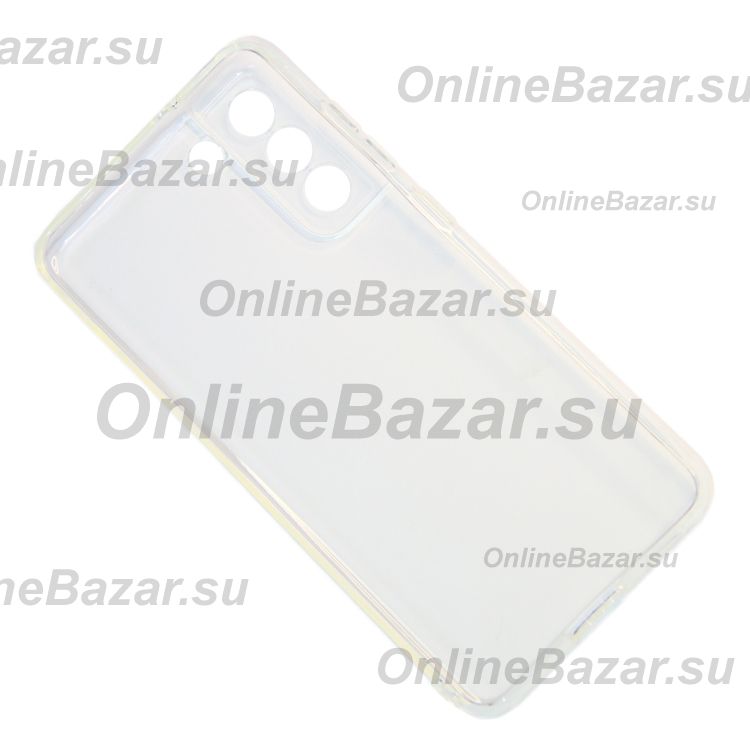 Чехол для Samsung SM-G990B (Galaxy S21 FE) силиконовый (0,9 mm) <прозрачный> ― Nsk.OnlineBazar.su