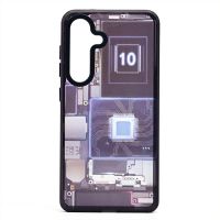 Чехол для Samsung SM-S921B (Galaxy S24) пластиковый (рис. 088) <фиолетовый> ― Nsk.OnlineBazar.su