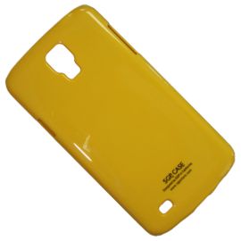 Чехол для Samsung i9295 (Galaxy S4 Active) задняя крышка пластик лакированный SGP Case Ultra Slider <желтый>